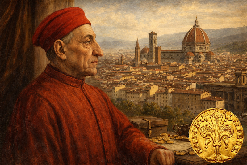 Florencie Mocné město florénu a bankéřů